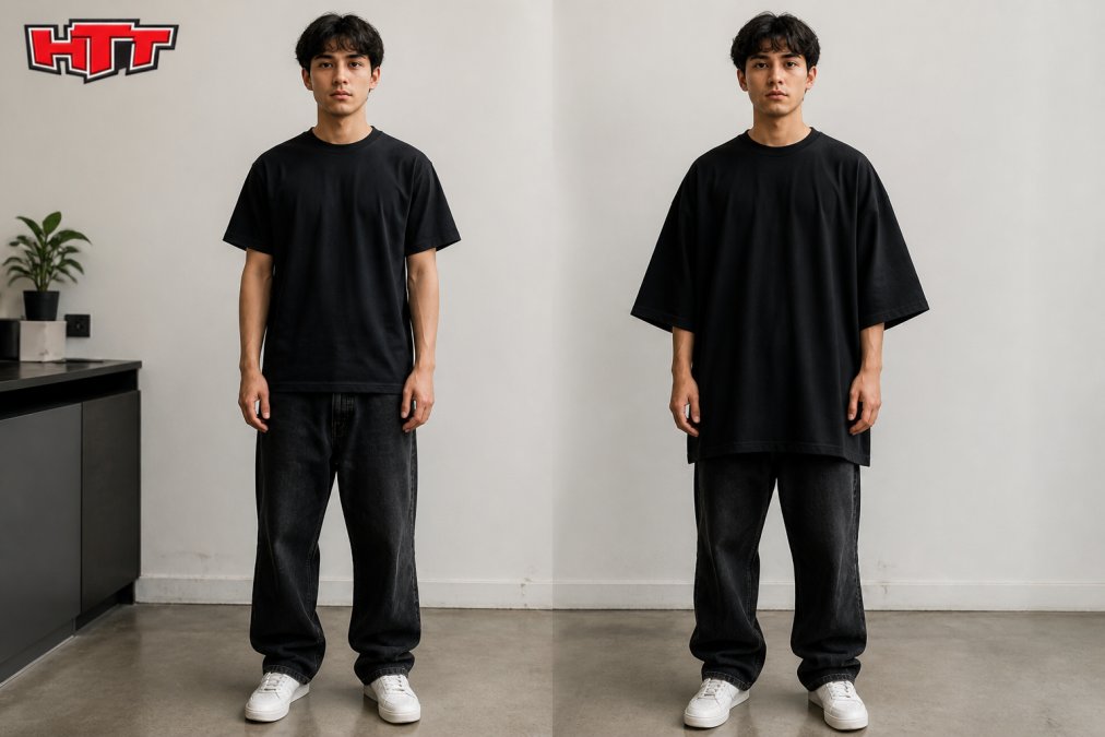 Loose fit of oversized: wat is groter?